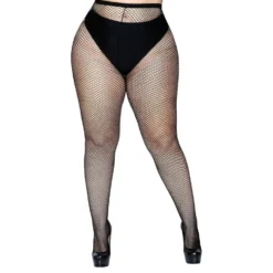 Verkkosukkahousut Plus Size