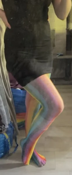 Verkkosukkahousut Pride