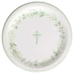 Vihreäristiset ristipahvilautaset
