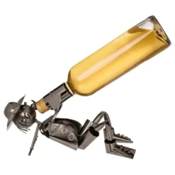 Viinipulloteline Metallia Juova Mies
