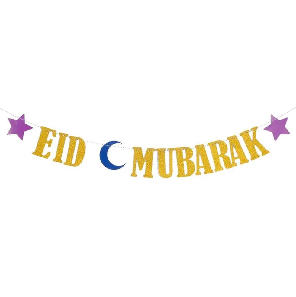 Viirinauha Eid Mubarak Kulta Kimalle