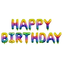 Viirinauha Happy Birthday Rainbow