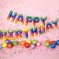 Viirinauha Happy Birthday Rainbow