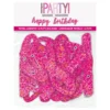 Viirinauha Happy Birthday Vaaleanpunainen/Glitter