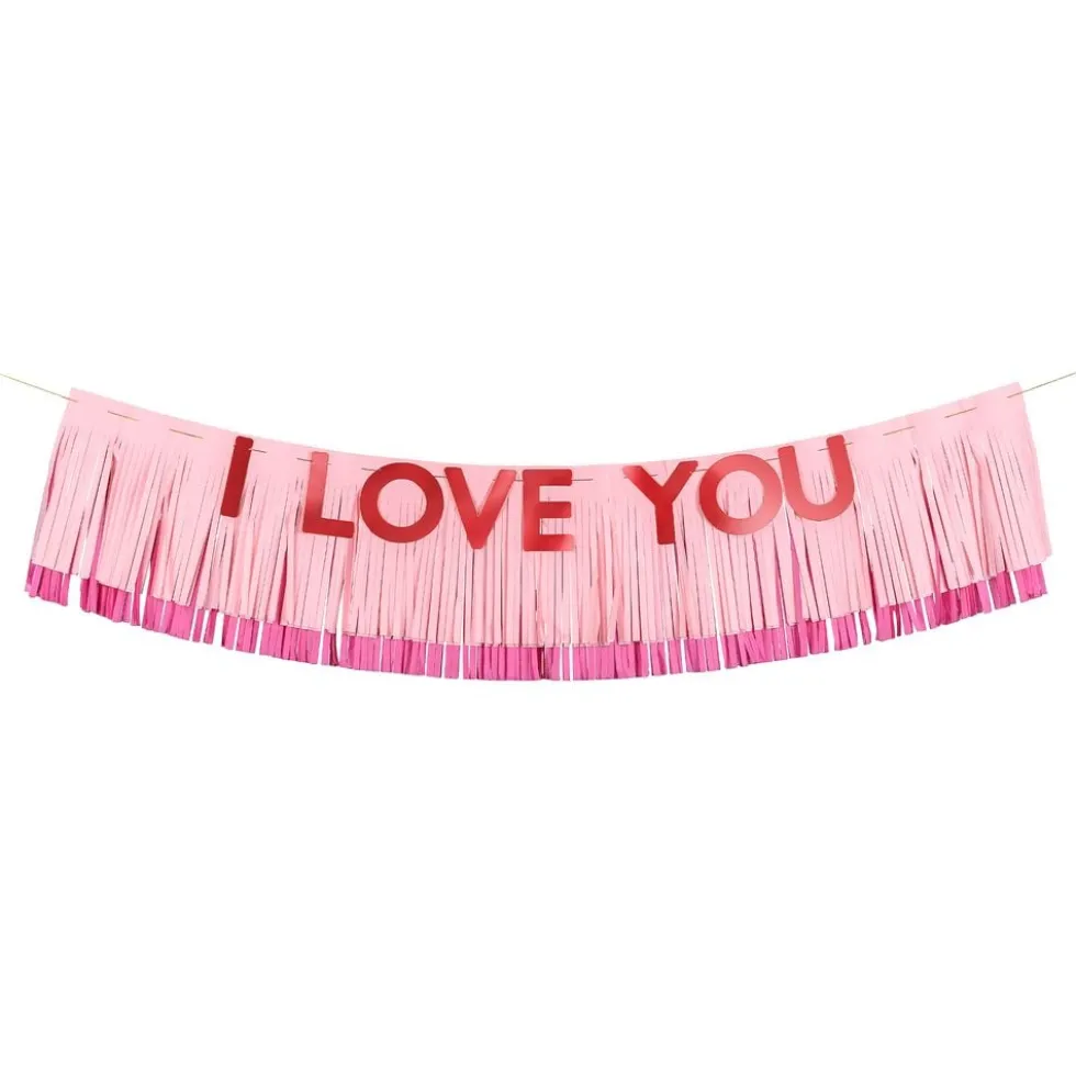 Viirinauha hapsuilla I Love You