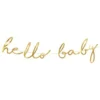 Viirinauha Hello Baby Kulta Metallic