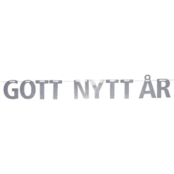 Viirinauha Hyvää Uutta Vuotta Hopea