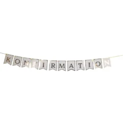 Viirinauha Konfirmaatio Valkoinen/Kulta