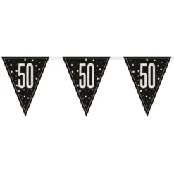 Viirinauha 50 Musta/Hopea