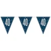 Viirinauha 40 Sininen/Hopea