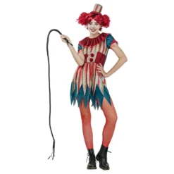 Vintageklovnimekko Naamiaisasu