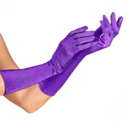 Violetit Satiinikäsineet Pitkät