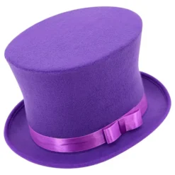 Violetti silinterihattu
