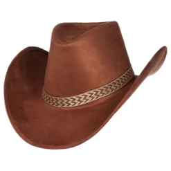 Western Cowboyhattu Ruskea