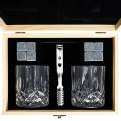 Whiskey Stone Setti Laseilla