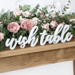 Wish Table Valkoinen Pöytäkoriste