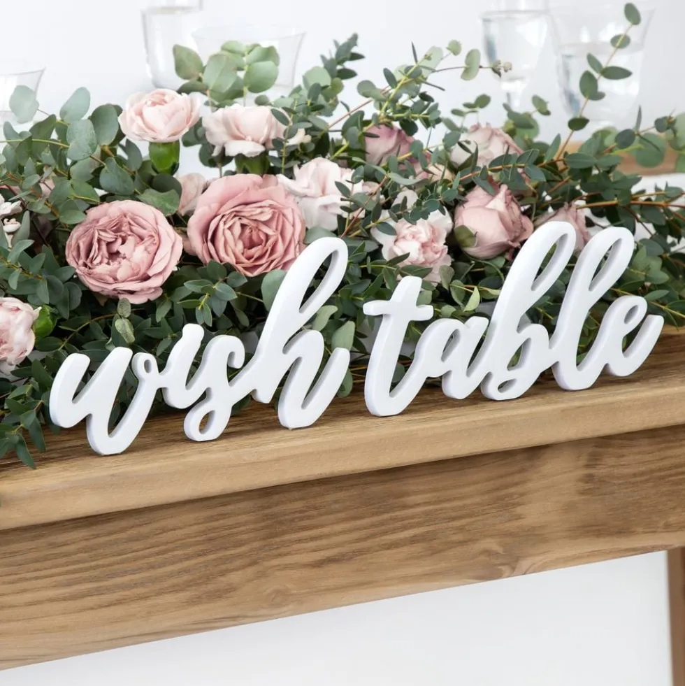 Wish Table Valkoinen Pöytäkoriste