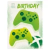 Xbox-peliohjain syntymäpäiväkortti