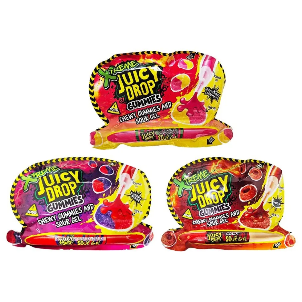 Xtreme Juicy Drop Gummies -karkit