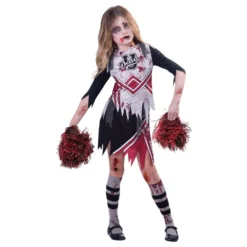 Zombie Cheerleader Lasten Naamiaisasu